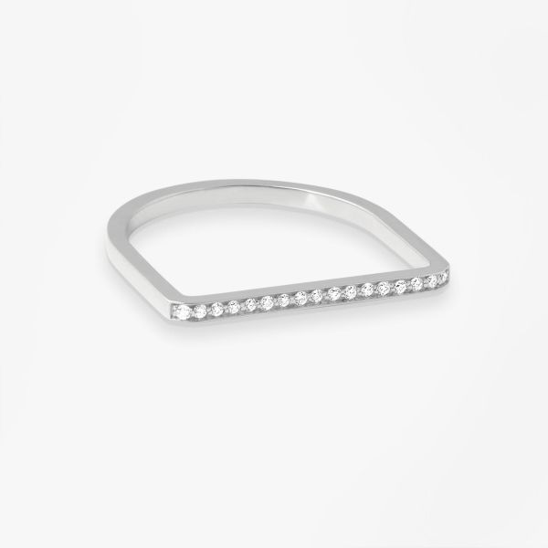 Bague Vanrycke Paris Medellin Or blanc 18k diamants