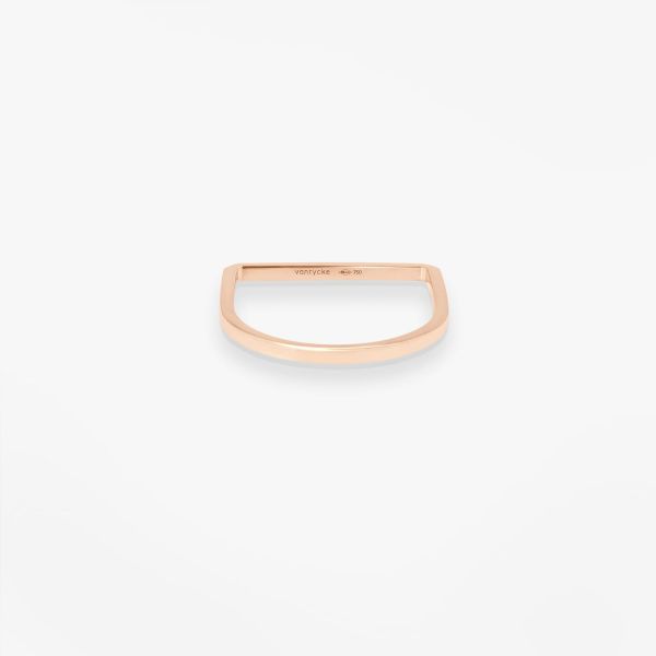 Bague Vanrycke Paris Medellin Or rose 18k
