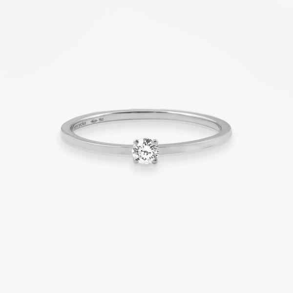 Bague Vanrycke Paris Valentine Or blanc 18k diamant