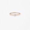 Bague Vanrycke Paris Valentine Or rose 18k diamant