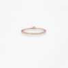 Bague Vanrycke Paris Valentine Or rose 18k diamant