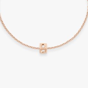 Bracelet Vanrycke Paris Cubix Or rose 18k diamants