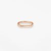 Chevalière Bonnie and Clyde Or rose 18k