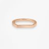 Chevalière Bonnie and Clyde Or rose 18k