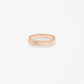 Chevalière Bonnie and Clyde Or rose 18k