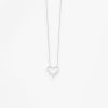 Collier Vanrycke Paris Angie Or blanc 18k diamant