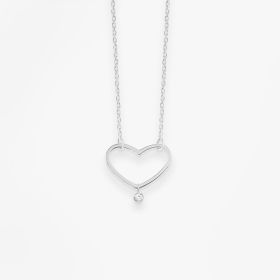 Collier Vanrycke Paris Angie Or blanc 18k diamant