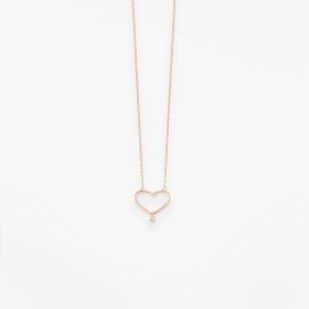 Collier Vanrycke Paris Angie Or rose 18k diamant