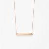 Collier Vanrycke Paris Bonnie and Clyde Or rose 18k