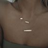 Collier Vanrycke Paris Bonnie and Clyde Or rose 18k