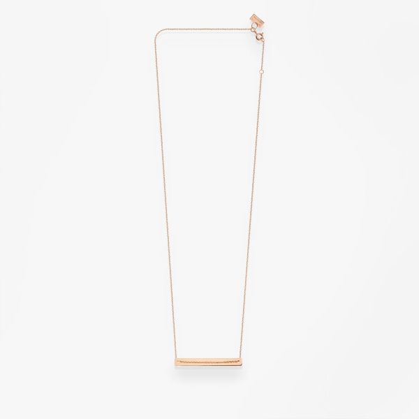 Collier Vanrycke Paris Bonnie and Clyde Or rose 18k