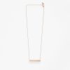 Collier Vanrycke Paris Bonnie and Clyde Or rose 18k
