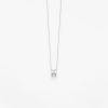 Collier Vanrycke Paris Charlie Or blanc 18k diamant