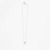 Collier Vanrycke Paris Charlie Or blanc 3 anneaux diamant