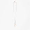 Collier Vanrycke Paris Charlie Or rose 2 anneaux diamant