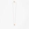 Collier Vanrycke Paris Charlie Or rose 3 anneaux diamants