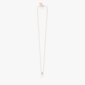 Collier Vanrycke Paris Cubix Or rose 18k diamants