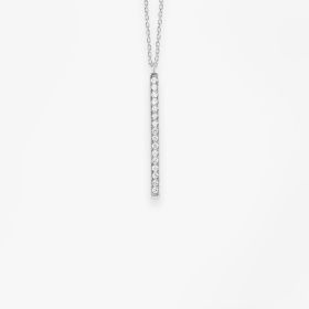 Collier Vanrycke Paris Medellin Or blanc 18k diamants