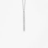 Collier Vanrycke Paris Medellin Or blanc 18k diamants