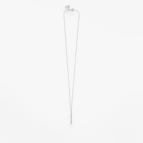 Collier Vanrycke Paris Medellin Or blanc 18k diamants
