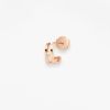 Mono Boucle Vanrycke Charlie Or rose 18k diamant oreille droite