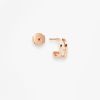 Mono Boucle Vanrycke Charlie Or rose 18k diamant oreille gauche
