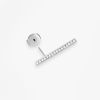 Mono Boucle Vanrycke Paris Medellin Or blanc 18k diamants