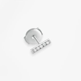 Mono Boucle Vanrycke Paris Medellin Or blanc 18k diamants