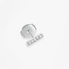 Mono Boucle Vanrycke Paris Medellin Or blanc 18k diamants