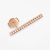 Mono Boucle Vanrycke Paris Medellin Or rose 18k diamants