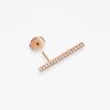 Mono Boucle Vanrycke Paris Medellin Or rose 18k diamants