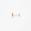 Puce d'oreille Vanrycke Paris Valentine Or rose 18k diamant