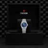 Montre Femme Tudor Royal 28mm Cadran Bleu Index Diamants