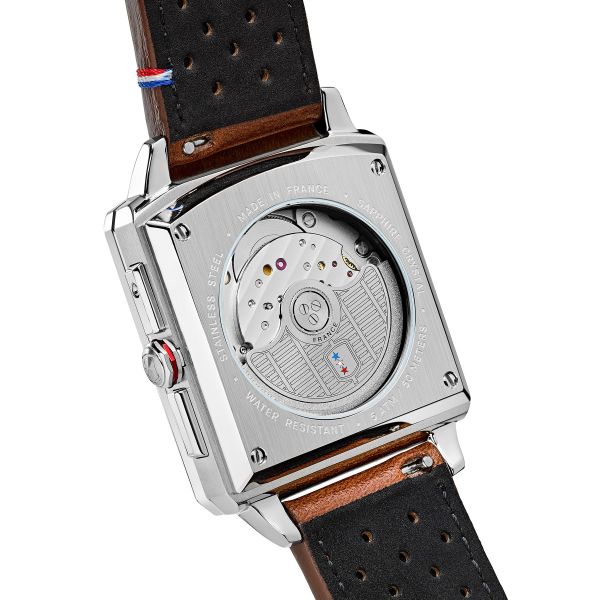 Montre Depancel Série R - F-BACK - DUSK BLUE Bracelet Cuir