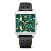Montre Depancel Série-R01 Green Automatique Bracelet Racing Noir Jaune
