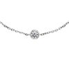 Bracelet Redline Chaîne Diamant Rond 0.10ct Or Blanc Serti Clos