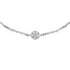 Bracelet Redline Illusion sur chaîne Or Blanc Diamant 0.05ct Serti Invisible