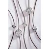 Bracelet Redline Pure 1 Diamant 0.10ct Or Blanc Fil Noir