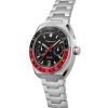 Montre Depancel Allure DRIVER Cadran Noir Bracelet Acier Inoxydable