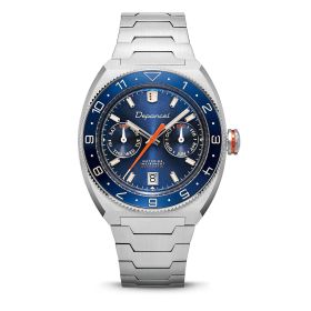 Montre Depancel Allure DRIVER Cadran Bleu Bracelet Acier Inoxydable
