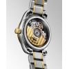 Montre Longines Master Collection 25.50 mm Automatique Cadran Nacre blanche Bracelet Acier et coiffe en or jaune