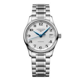 Montre Longines Master Collection 34 mm Automatique Cadran Argenté Bracelet Acier