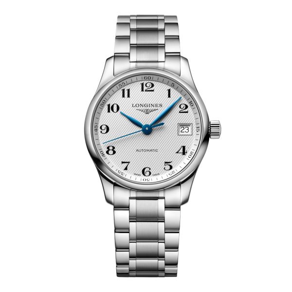 Montre Longines Master Collection 34 mm Automatique Cadran Argenté Bracelet Acier