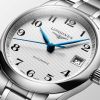 Montre Longines Master Collection 34 mm Automatique Cadran Argenté Bracelet Acier
