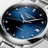 Montre Longines Master Collection 34 mm Automatique Cadran Bleu soleillé Bracelet Acier