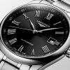 Montre Longines Master Collection 40 mm Automatique Cadran Noir Bracelet Acier