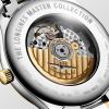 Montre Longines Master Collection 42 mm Automatique Cadran Doré Bracelet Acier et coiffe en or jaune