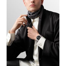 Montre Longines Master Collection 42 mm Automatique Cadran Noir Bracelet Acier