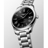 Montre Longines Master Collection 42 mm Automatique Cadran Noir Bracelet Acier
