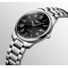 Montre Longines Master Collection 42 mm Automatique Cadran Noir Bracelet Acier